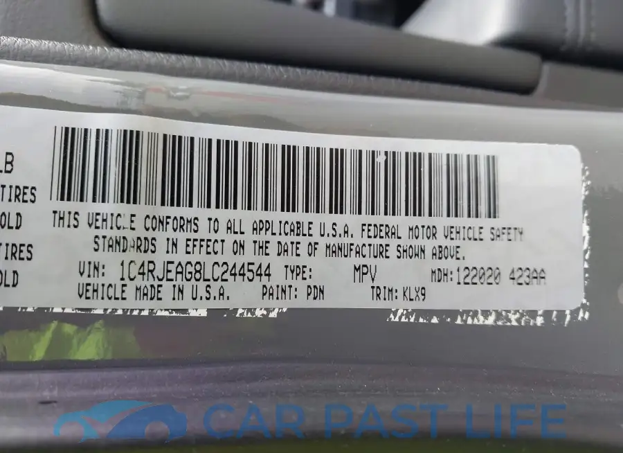 1C4RJEAG8LC244544# 9