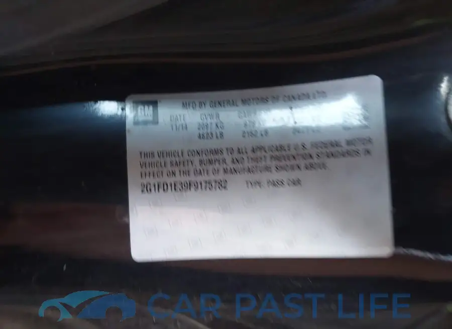 2G1FD1E39F9175782# 9