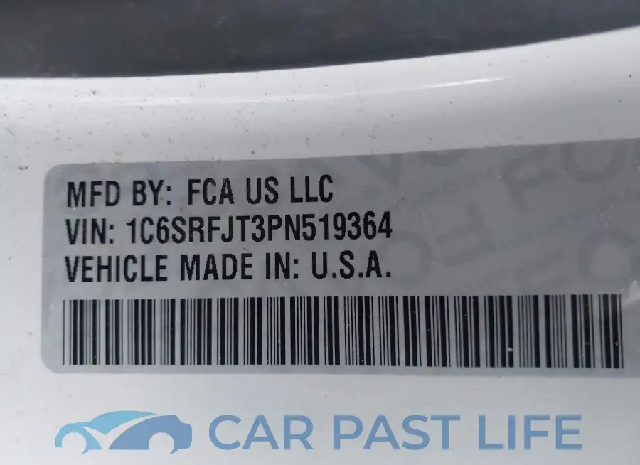 1C6SRFJT3PN519364# 9