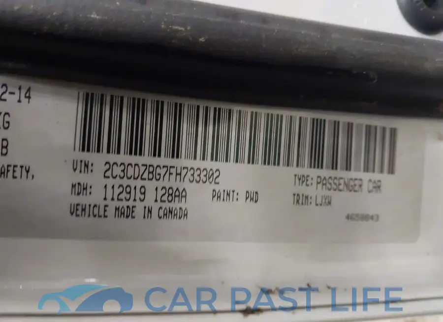 2C3CDZBG7FH733302# 9