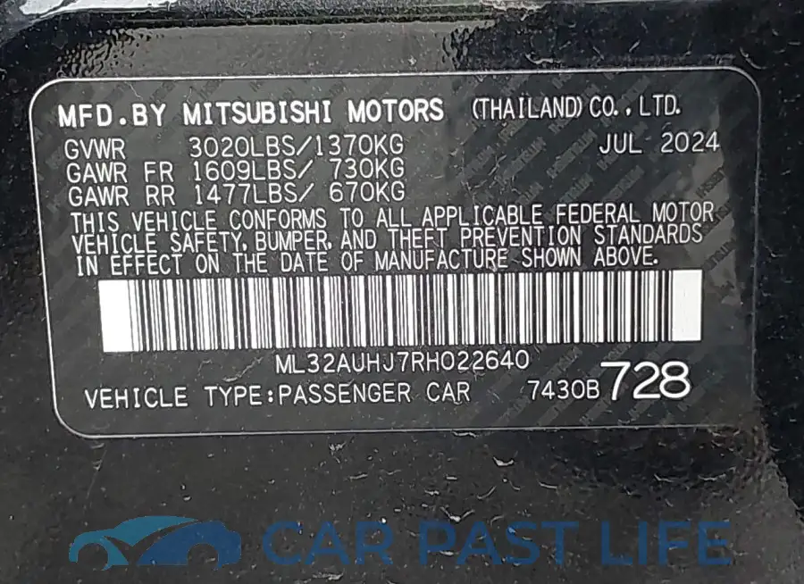 ML32AUHJ7RH022640# 9