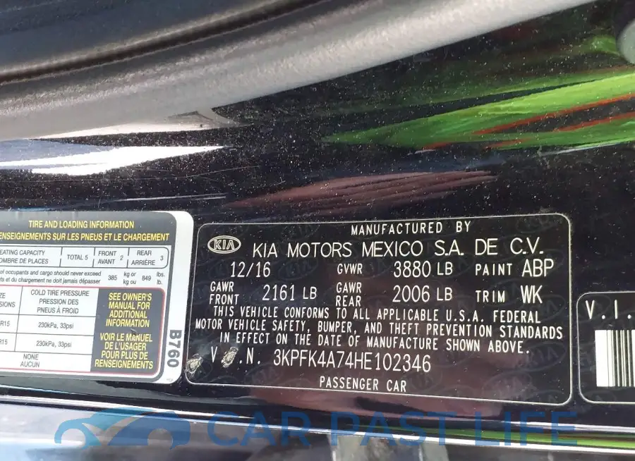 3KPFK4A74HE102346# 9