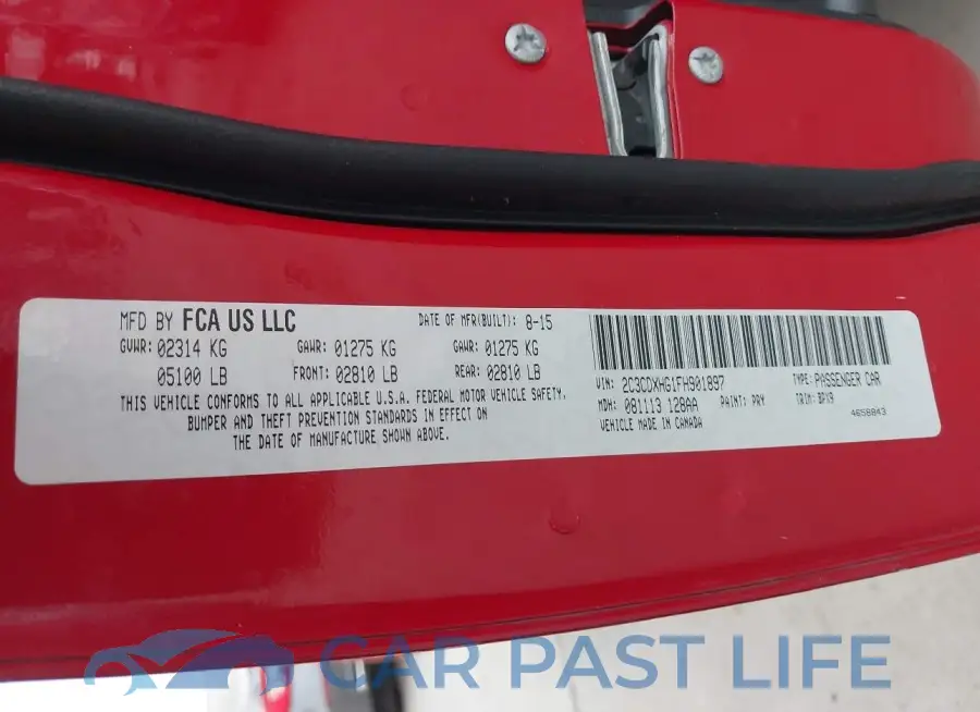 2C3CDXHG1FH901897# 9