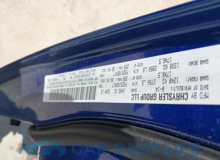 3C4PDCAB4FT530181# 9