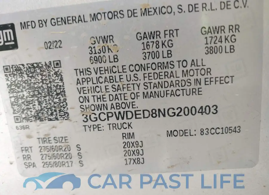 3GCPWDED8NG200403# 9