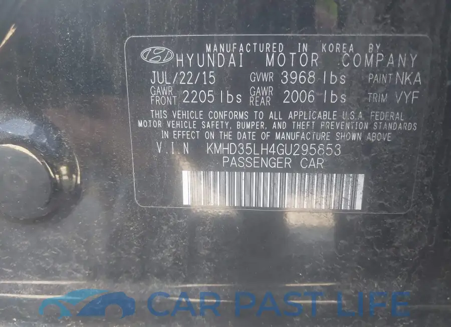 KMHD35LH4GU295853# 9