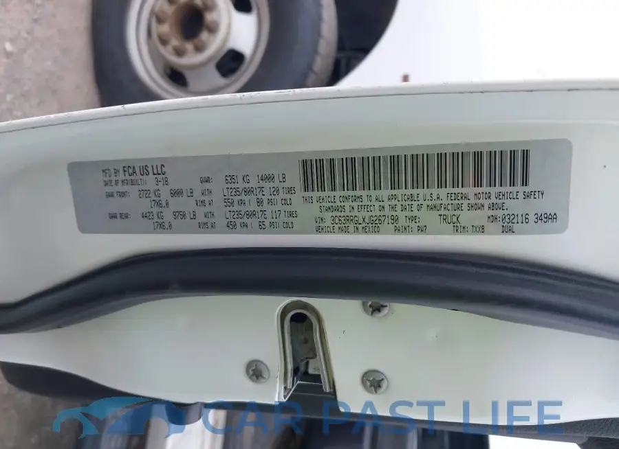 3C63RRGLXJG267190# 9