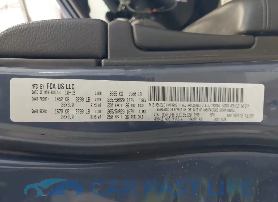 1C4RJFBT9LC185120# 9