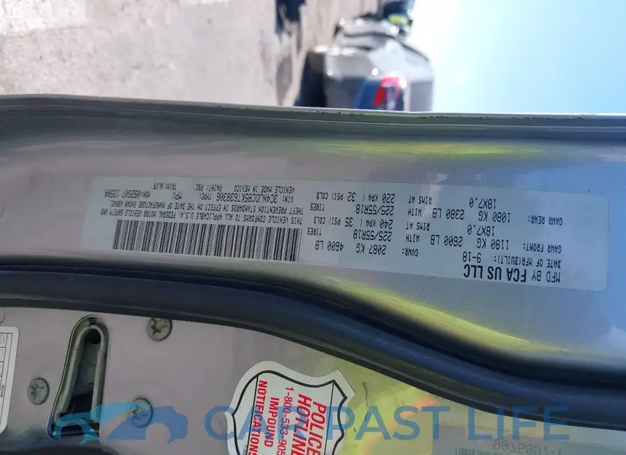 3C4NJDCB5KT638306# 9