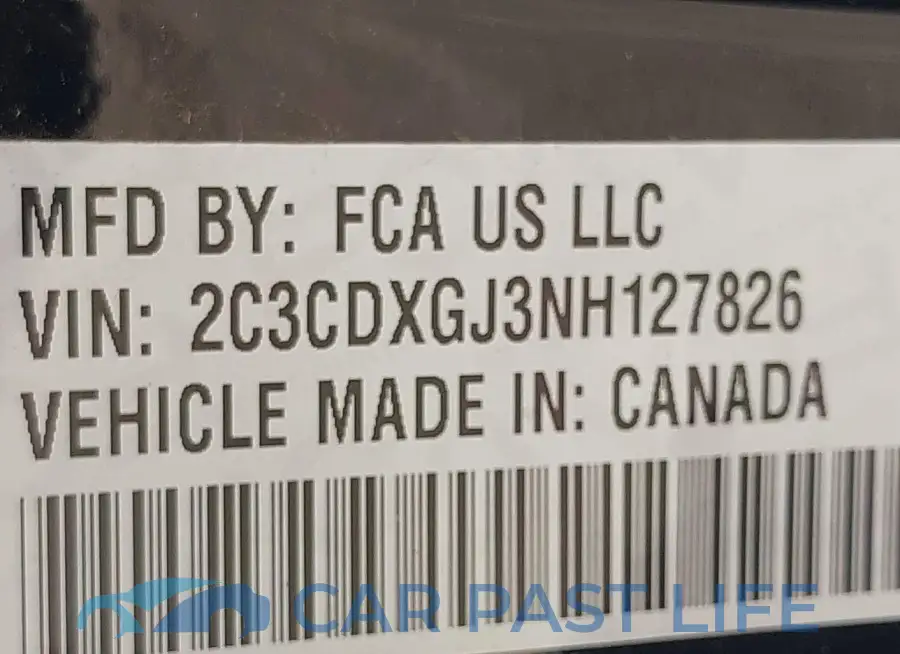 2C3CDXGJ3NH127826# 9