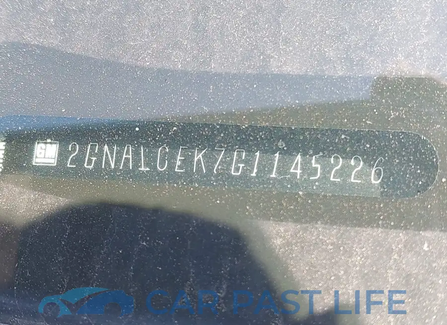 2GNALCEK7G1145226# 9