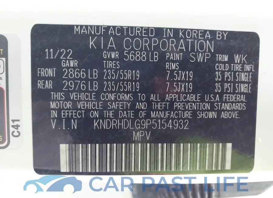 KNDRHDLG9P5154932# 9