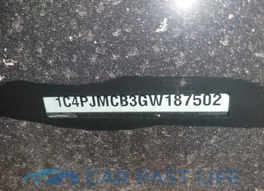 1C4PJMCB3GW187502# 9