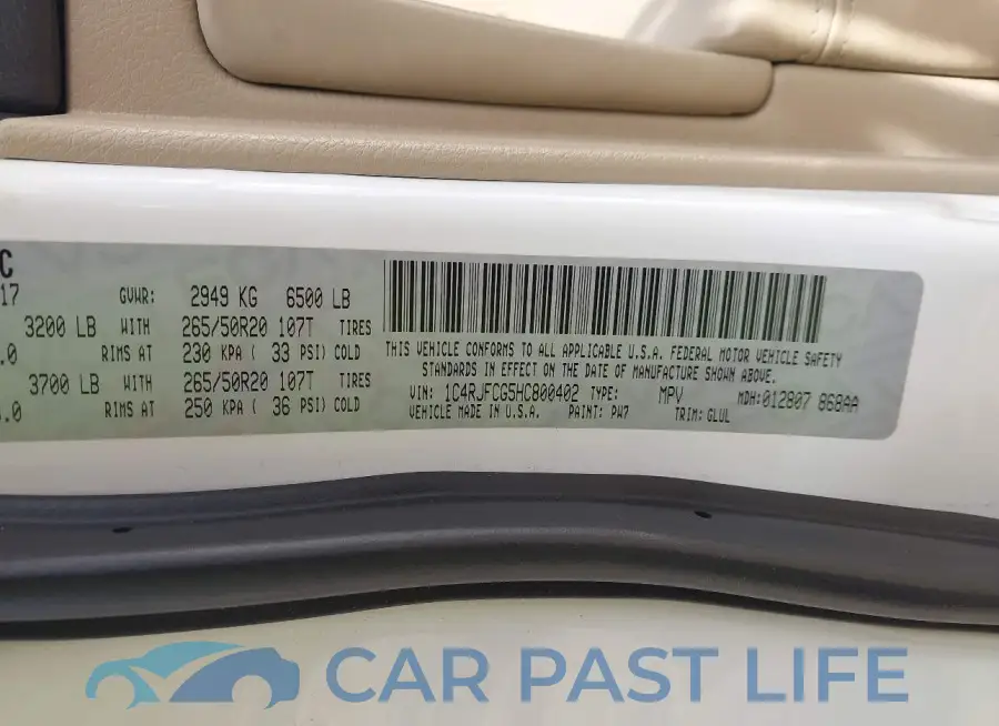 1C4RJFCG5HC800402# 9