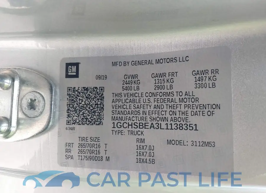 1GCHSBEA3L1138351# 9