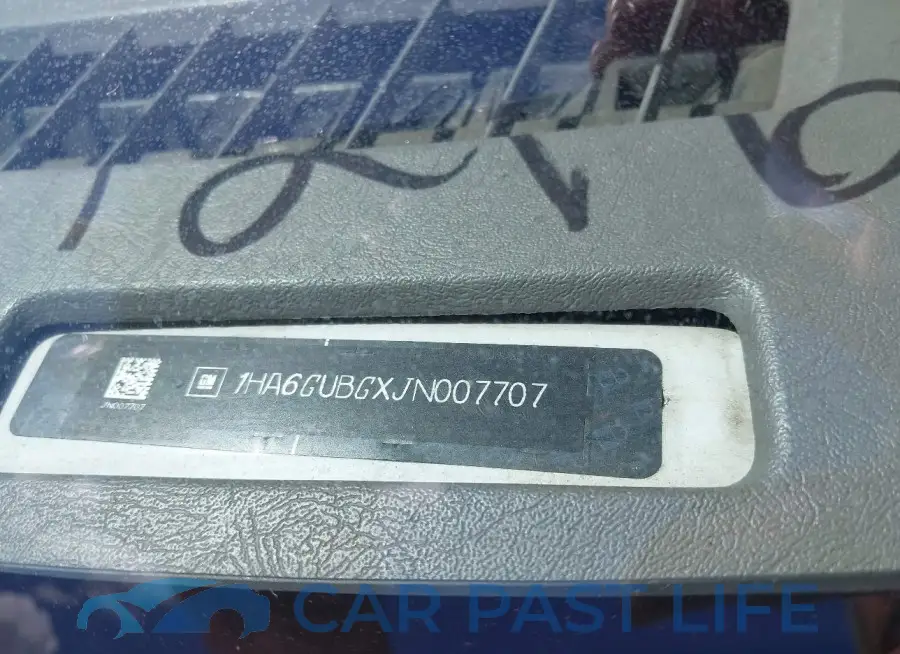 1HA6GUBGXJN007707# 8
