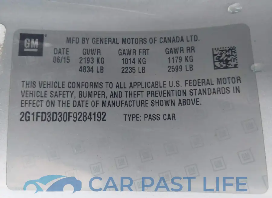 2G1FD3D30F9284192# 9
