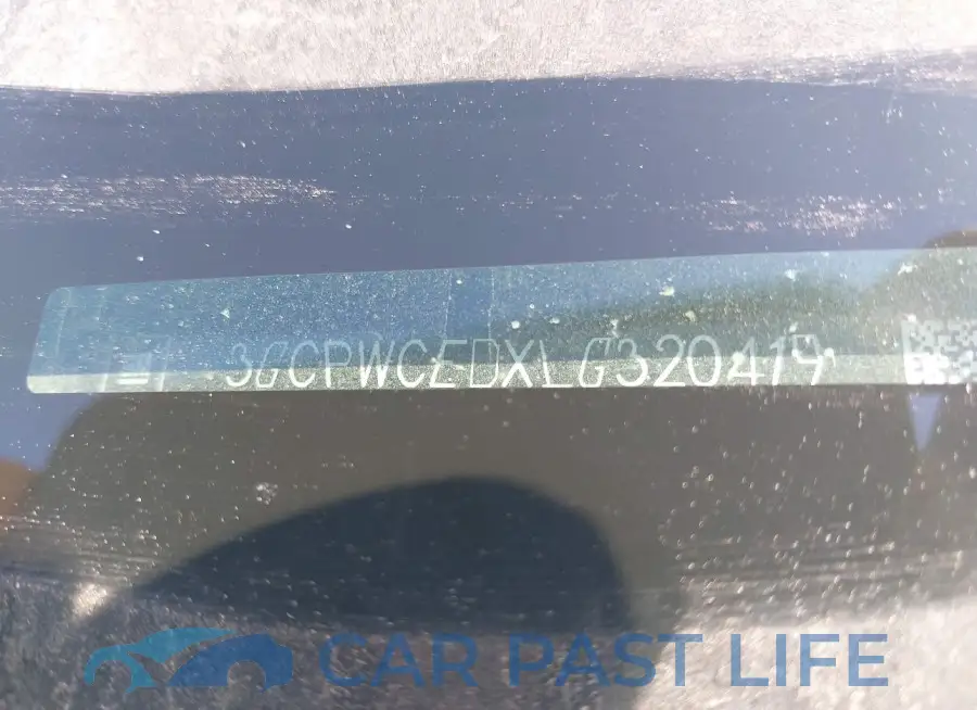3GCPWCEDXLG320419# 9
