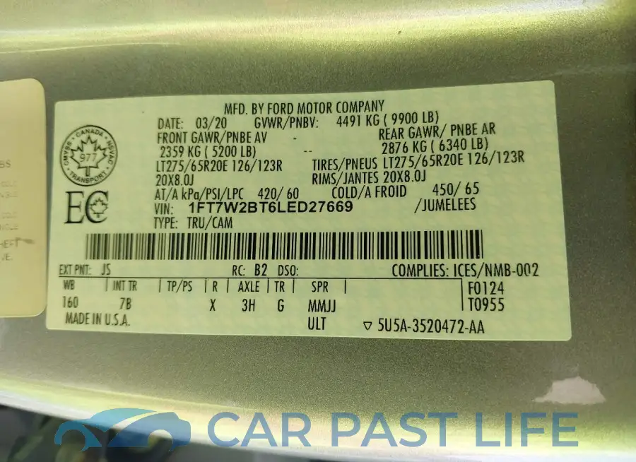 1FT7W2BT6LED27669# 9
