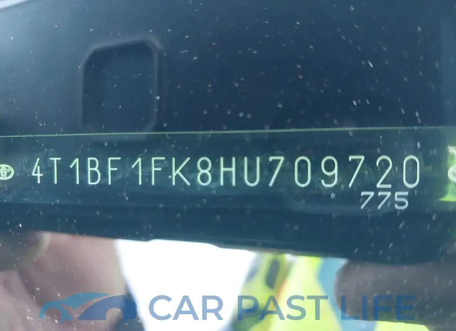 4T1BF1FK8HU709720# 9
