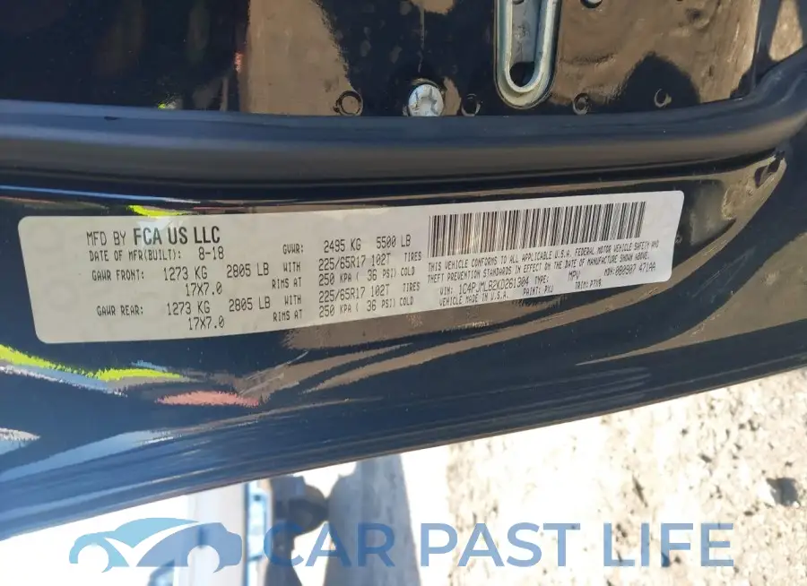 1C4PJMLB2KD261304# 9