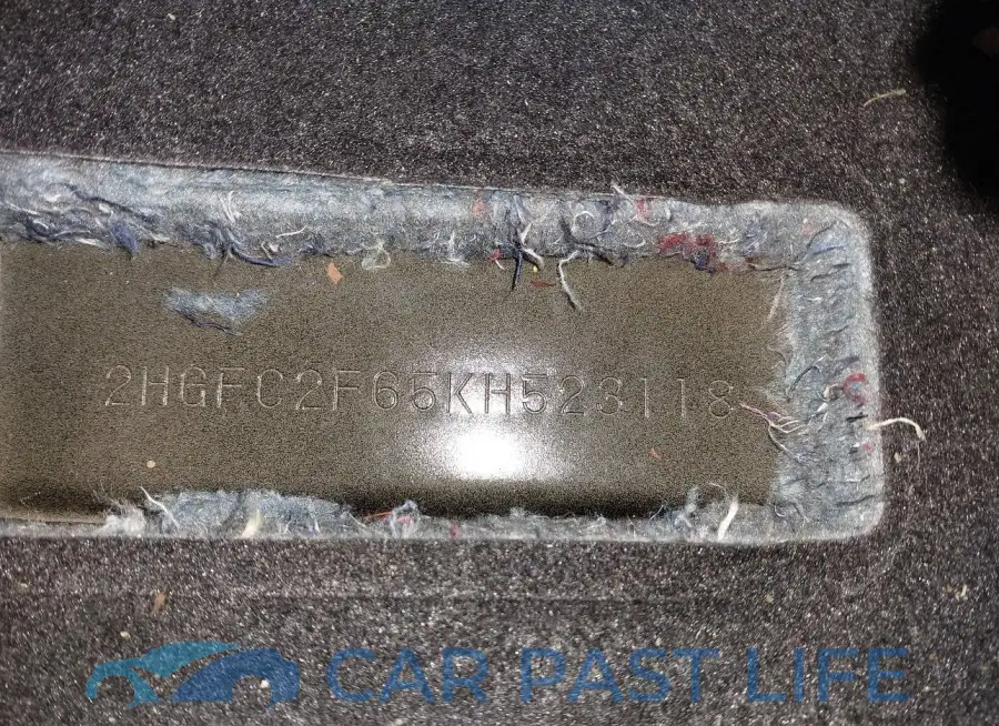 2HGFC2F65KH523118# 17