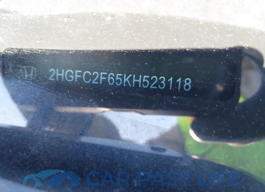 2HGFC2F65KH523118# 16