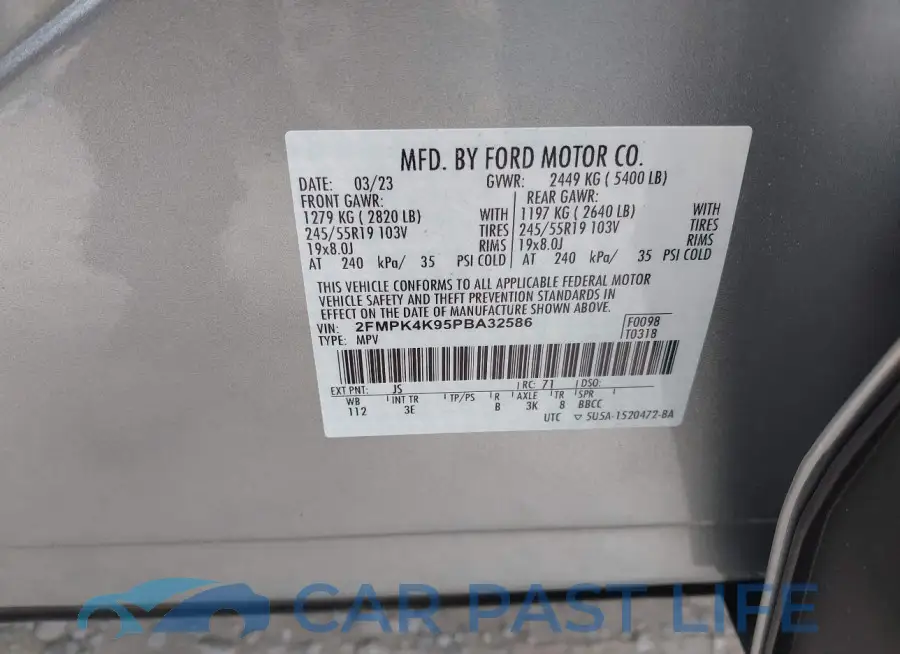 2FMPK4K95PBA32586# 9