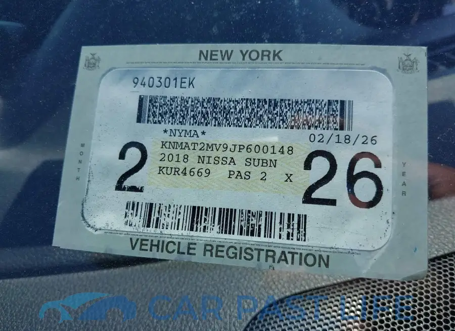KNMAT2MV9JP600148# 18