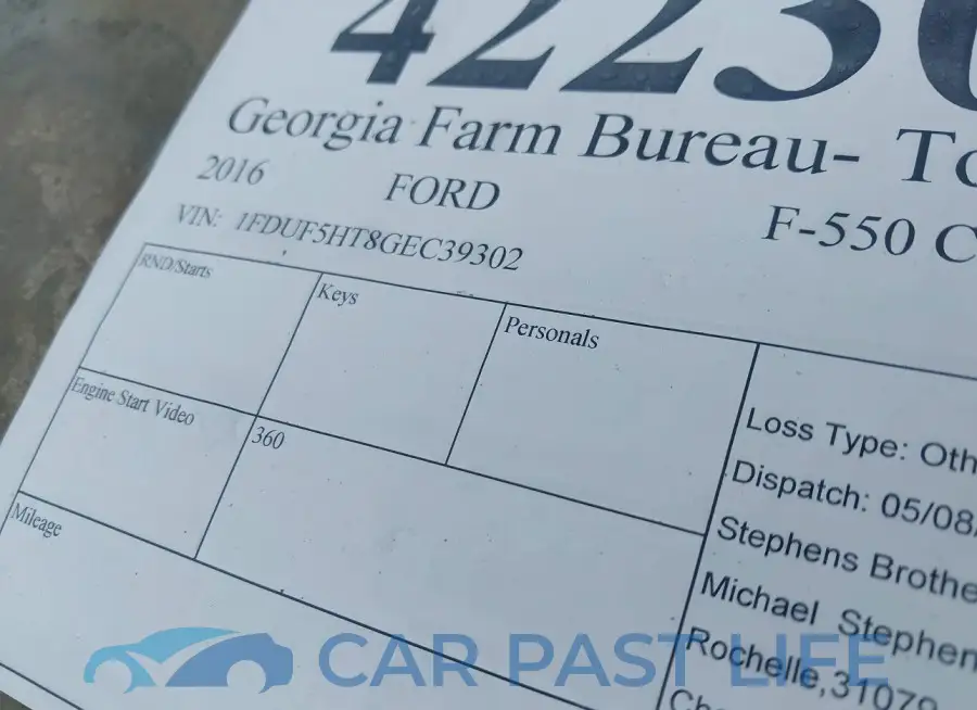 1FDUF5HT8GEC39302# 9