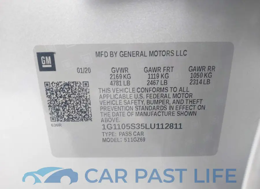 1G1105S35LU112811# 9