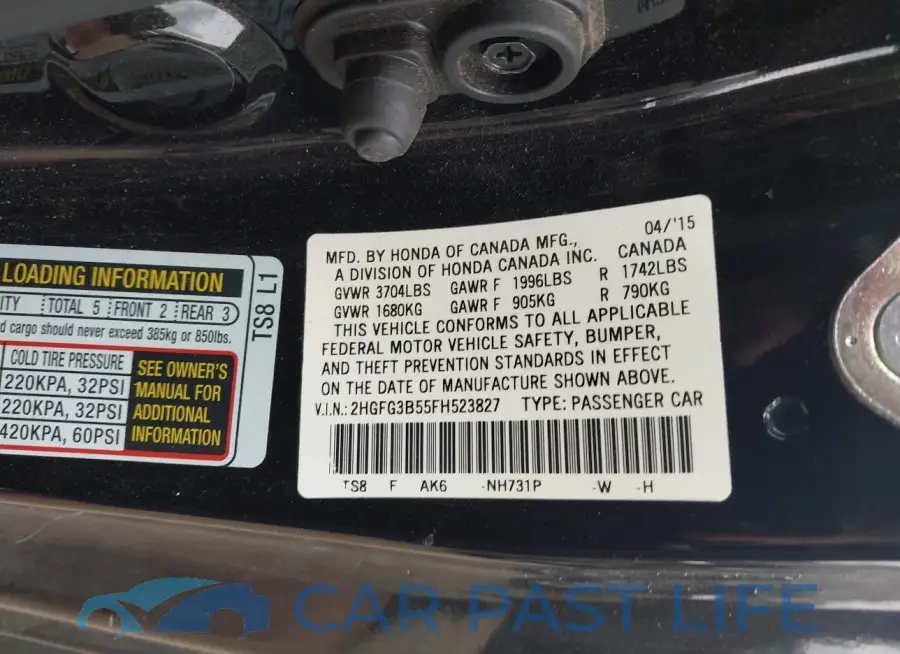 2HGFG3B55FH523827# 9