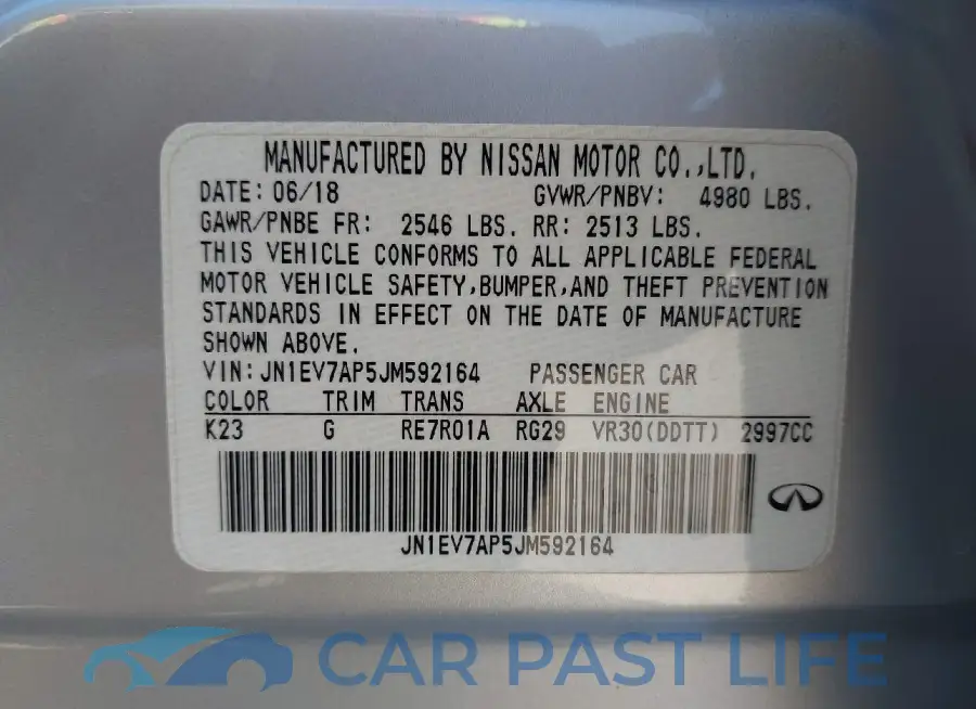 JN1EV7AP5JM592164# 9