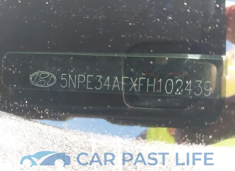 5NPE34AFXFH102439# 9