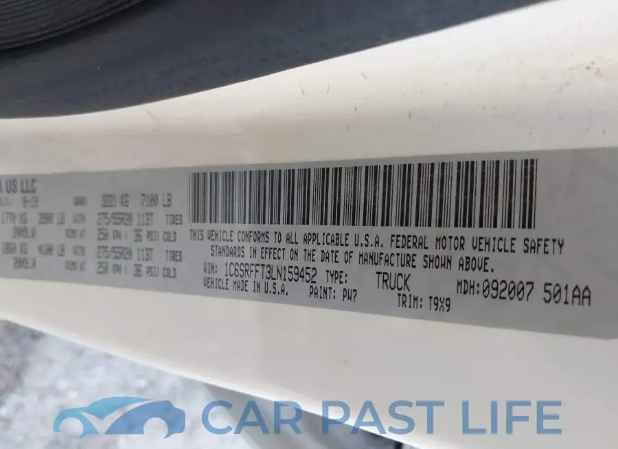 1C6SRFFT3LN159452# 9