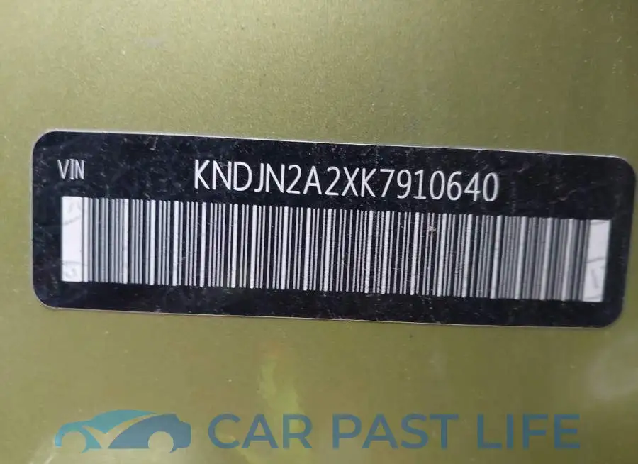 KNDJN2A2XK7910640# 9