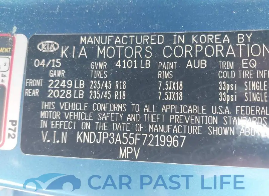 KNDJP3A55F7219967# 9