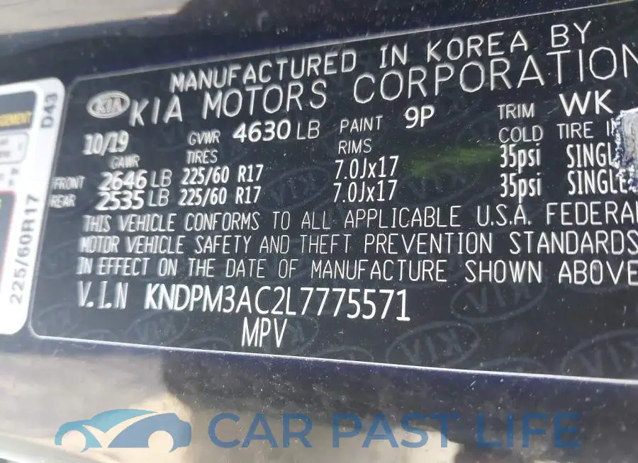 KNDPM3AC2L7775571# 9