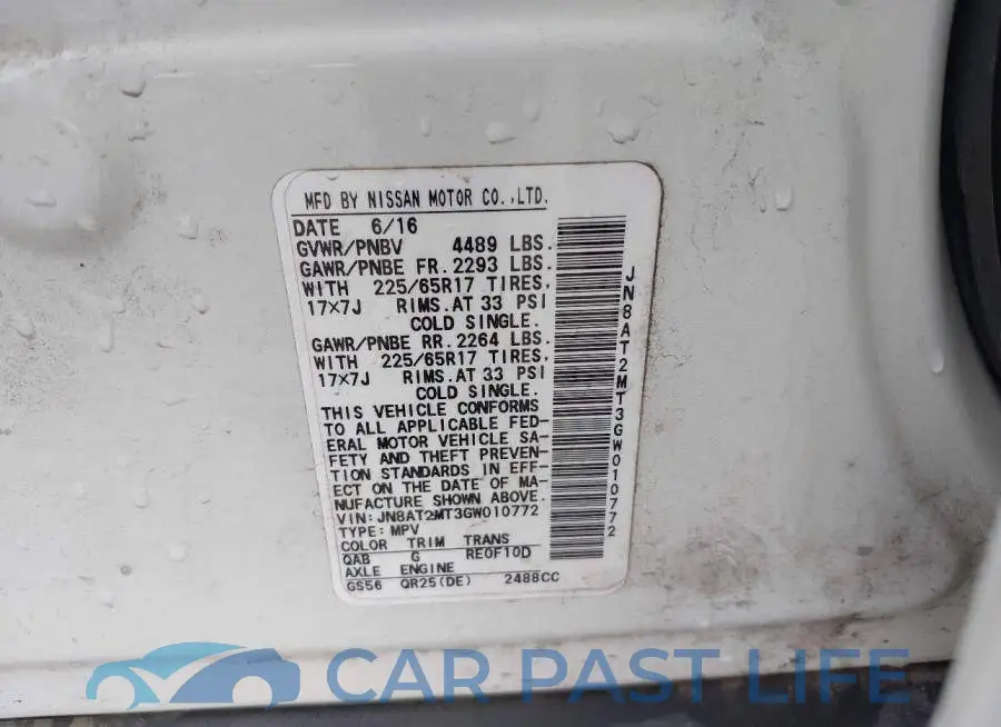 JN8AT2MT3GW010772# 9