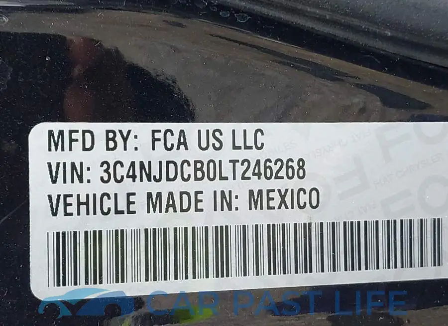 3C4NJDCB0LT246268# 9