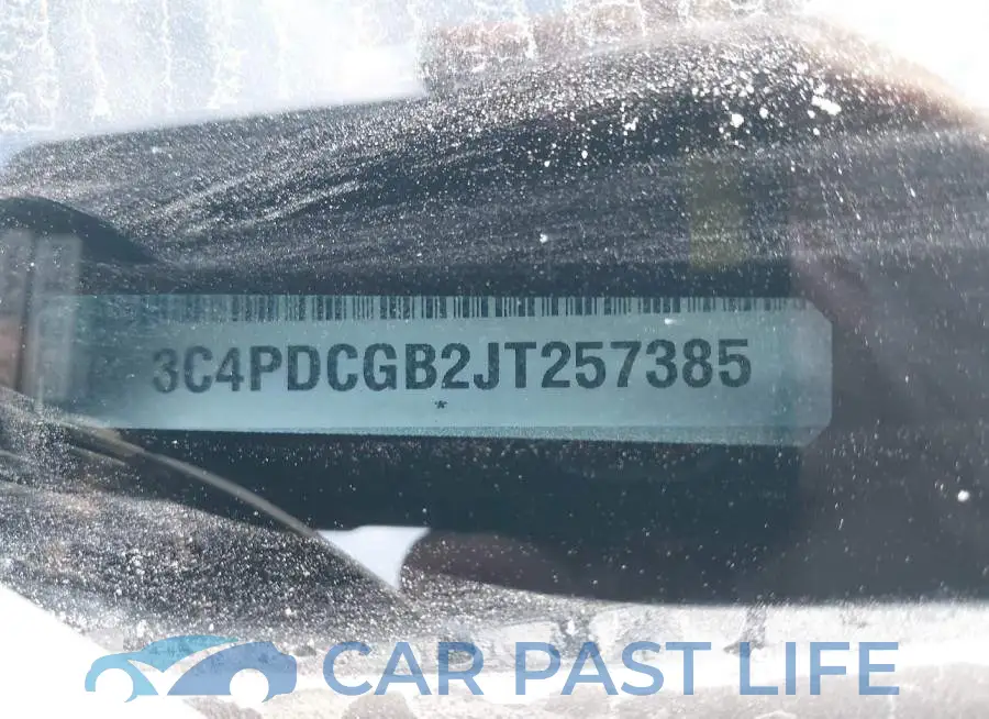 3C4PDCGB2JT257385# 9