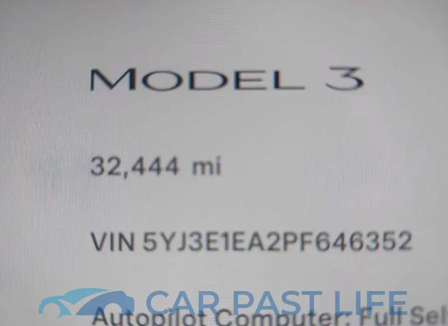 5YJ3E1EA2PF646352# 16