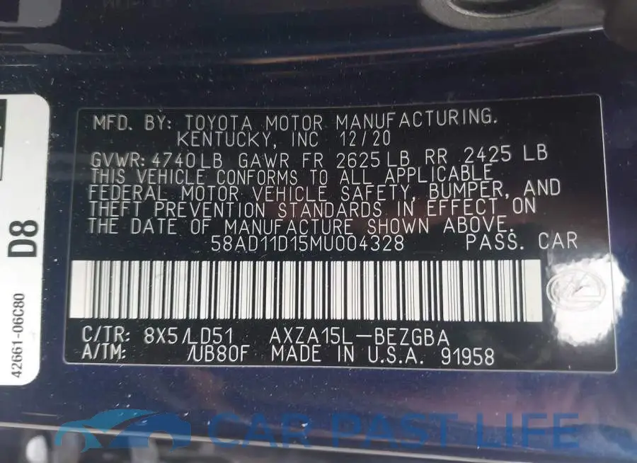 58AD11D15MU004328# 9