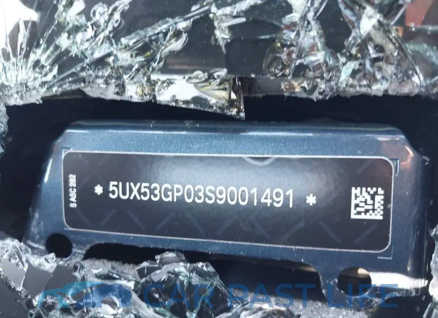5UX53GP03S9001491# 17