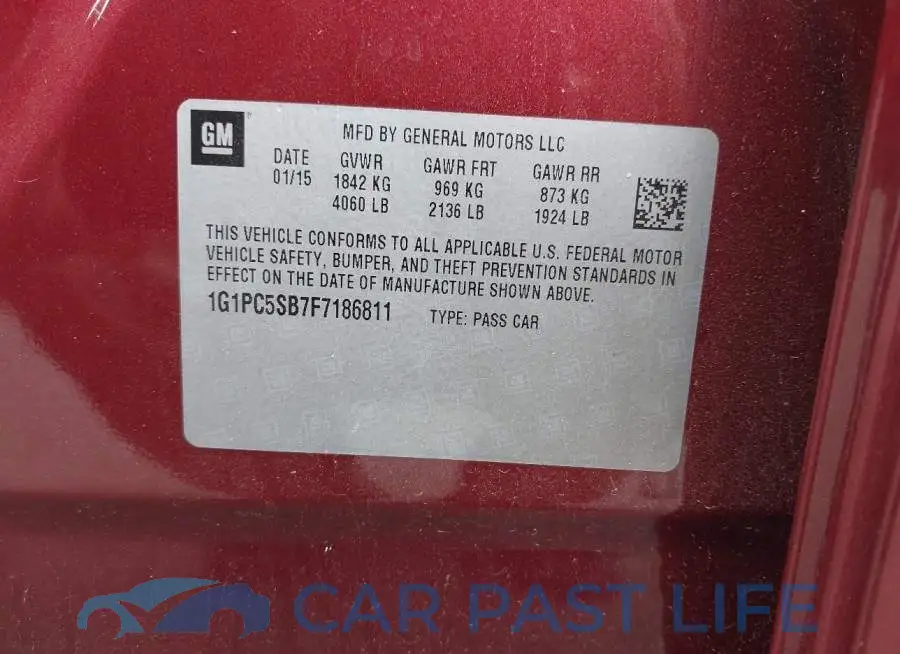 1G1PC5SB7F7186811# 9