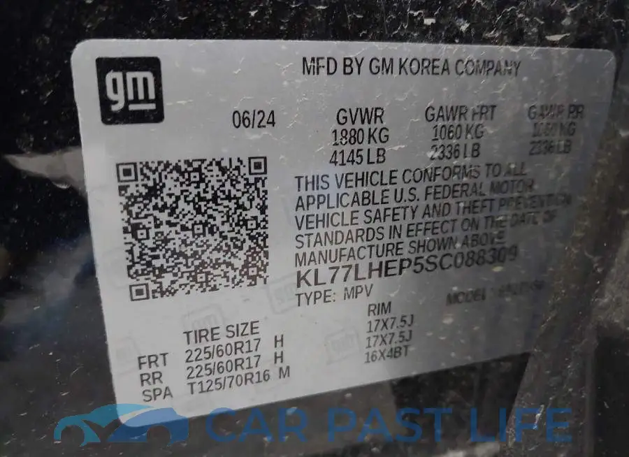 KL77LHEP5SC088309# 9