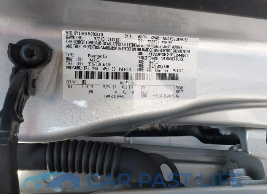 1FADP3K21FL244864# 9
