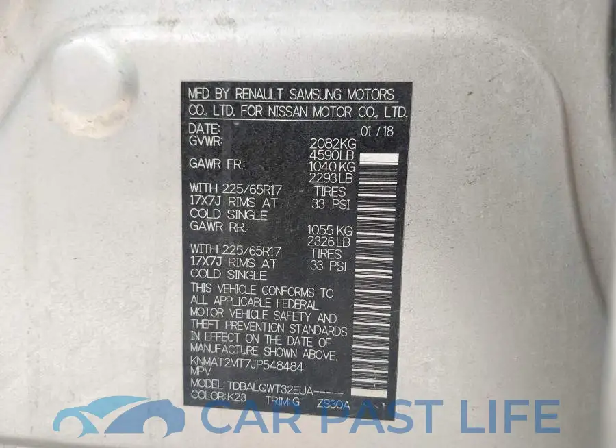KNMAT2MT7JP548484# 9