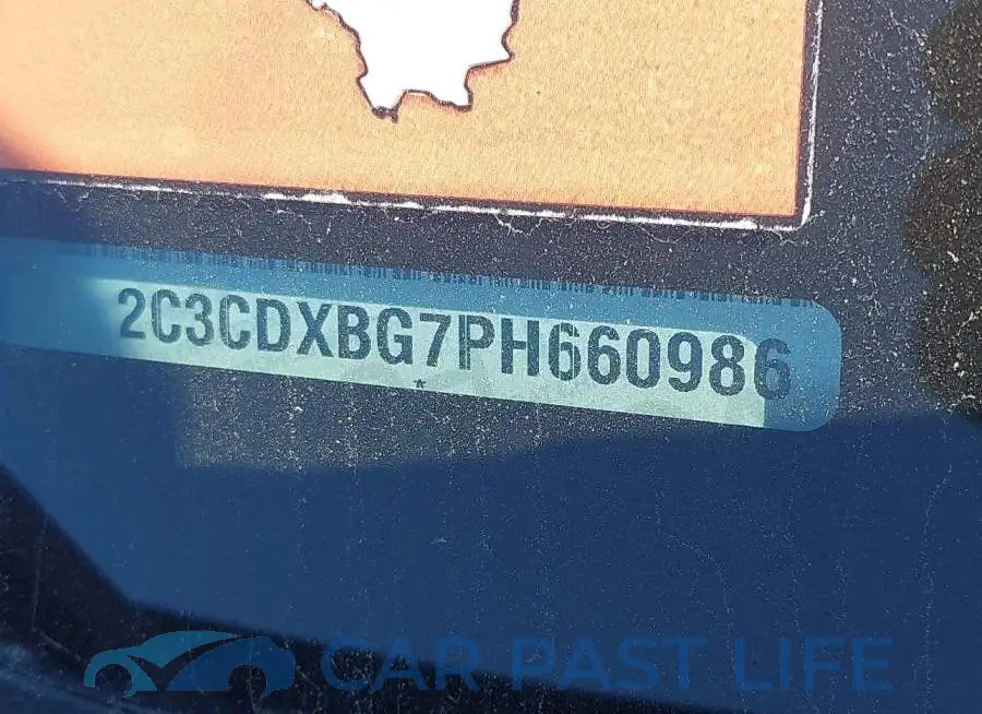 2C3CDXBG7PH660986# 9