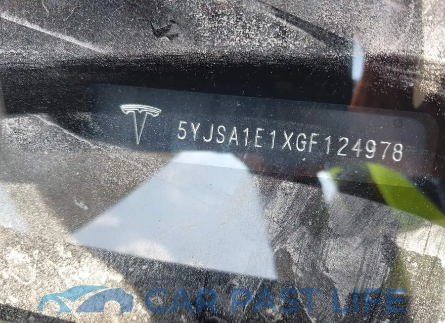 5YJSA1E1XGF124978# 9